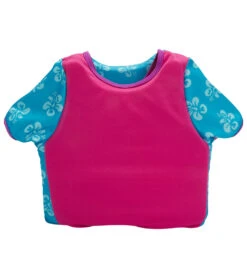 Kids' Deluxe Swim Trainer Vest With Collar 13 Kids' Deluxe Swim Trainer Vest With Collar -Swimming Equipment 5665917108392 pinkblue 3a