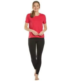 LOLE Women's Pace Short Sleeve Top -Swimming Equipment 5666444378280 lovepotion 4a