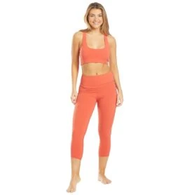 Vuori Women's Seascape Capri -Swimming Equipment 5666455421096 melon 4a