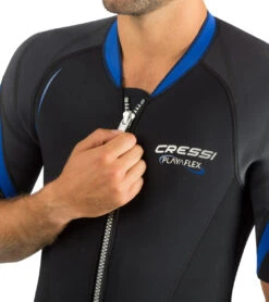 CRESSI PLAYA FLEX 2.5MM Men's Springsuit Wetsuit -Swimming Equipment 5666484093096 blue 4a