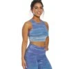 Wrap Back Yoga Crop Top