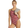 Shark Thin Strap One Piece Swimsuit 2 Shark Thin Strap One Piece Swimsuit -Swimming Equipment 5667029352616 red 1a