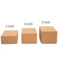 Cork Yoga Block 5 Inch -Swimming Equipment 5667135094952 natural 5a