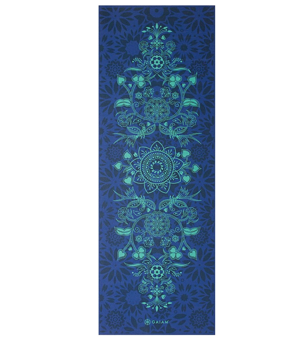 Gaiam Premium Reversible Divine Impressions Yoga Mat 68" 6mm Extra Thick 4 Gaiam Premium Reversible Divine Impressions Yoga Mat 68" 6mm Extra Thick - Image 2