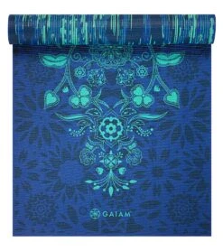 Gaiam Premium Reversible Divine Impressions Yoga Mat 68" 6mm Extra Thick 12 Gaiam Premium Reversible Divine Impressions Yoga Mat 68" 6mm Extra Thick -Swimming Equipment 5667310698664 divineimpressions 5a