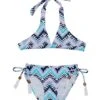 Girls' Boho Classic Bikini Set (Toddler, Little Kid, Big Kid) 1 Girls' Boho Classic Bikini Set (Toddler, Little Kid, Big Kid) -Swimming Equipment 5668495229096 navypurple 1a