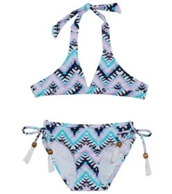 Girls' Boho Classic Bikini Set (Toddler, Little Kid, Big Kid)