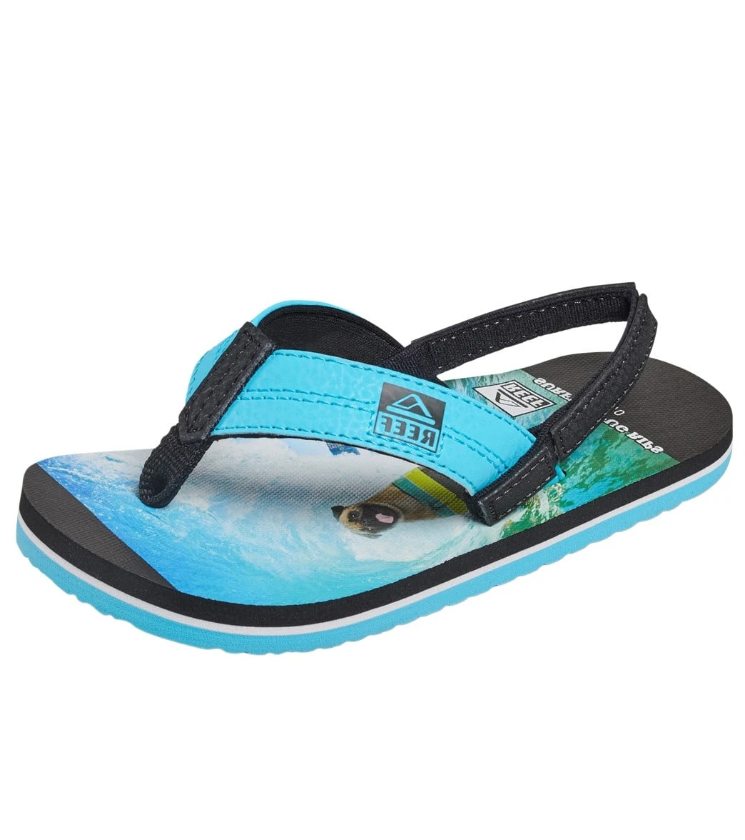 Reef Boy's Grom Photos Sandal (Toddler, Little Kid) 3 Reef Boy's Grom Photos Sandal (Toddler, Little Kid)