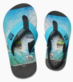 Reef Boy's Grom Photos Sandal (Toddler, Little Kid) 7 Reef Boy's Grom Photos Sandal (Toddler, Little Kid) -Swimming Equipment 5668679024808 surfingpug 3a