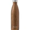 Teakwood 25oz Stainless Steel Water Bottle -Swimming Equipment 5668780441768 teakwood 1a