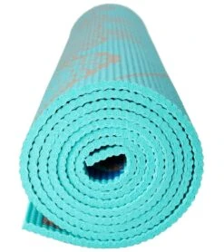 Gaiam Reversible Kaleidoscope Printed Yoga Mat 68" 6mm Extra Thick -Swimming Equipment 5668998250664 kaleidoscope 4a
