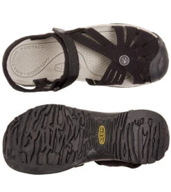 Keen Women's Rose Sandal -Swimming Equipment 5669085544616 blackneutralgray 4a