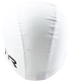 TYR Silicone Comfort Swim Cap -Swimming Equipment 5669096784040 white 3a