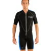 CRESSI Men's 2mm Lido Short Sleeve Springsuit Wetsuit -Swimming Equipment 5669111759016 blackblue 1a