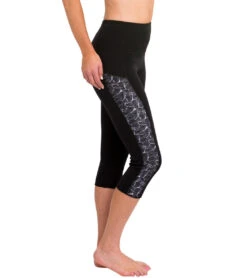 Heat Maximizing Printed Capri -Swimming Equipment 5669178933416 mysticmaze 2a