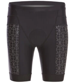 TYR Men's 7" Competitor Tri Short -Swimming Equipment 5669479383208 blackblack 2a