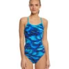 Supersonic One Piece Swimsuit (SwimOutlet Exclusive) -Swimming Equipment 5669681004712 blue 1a