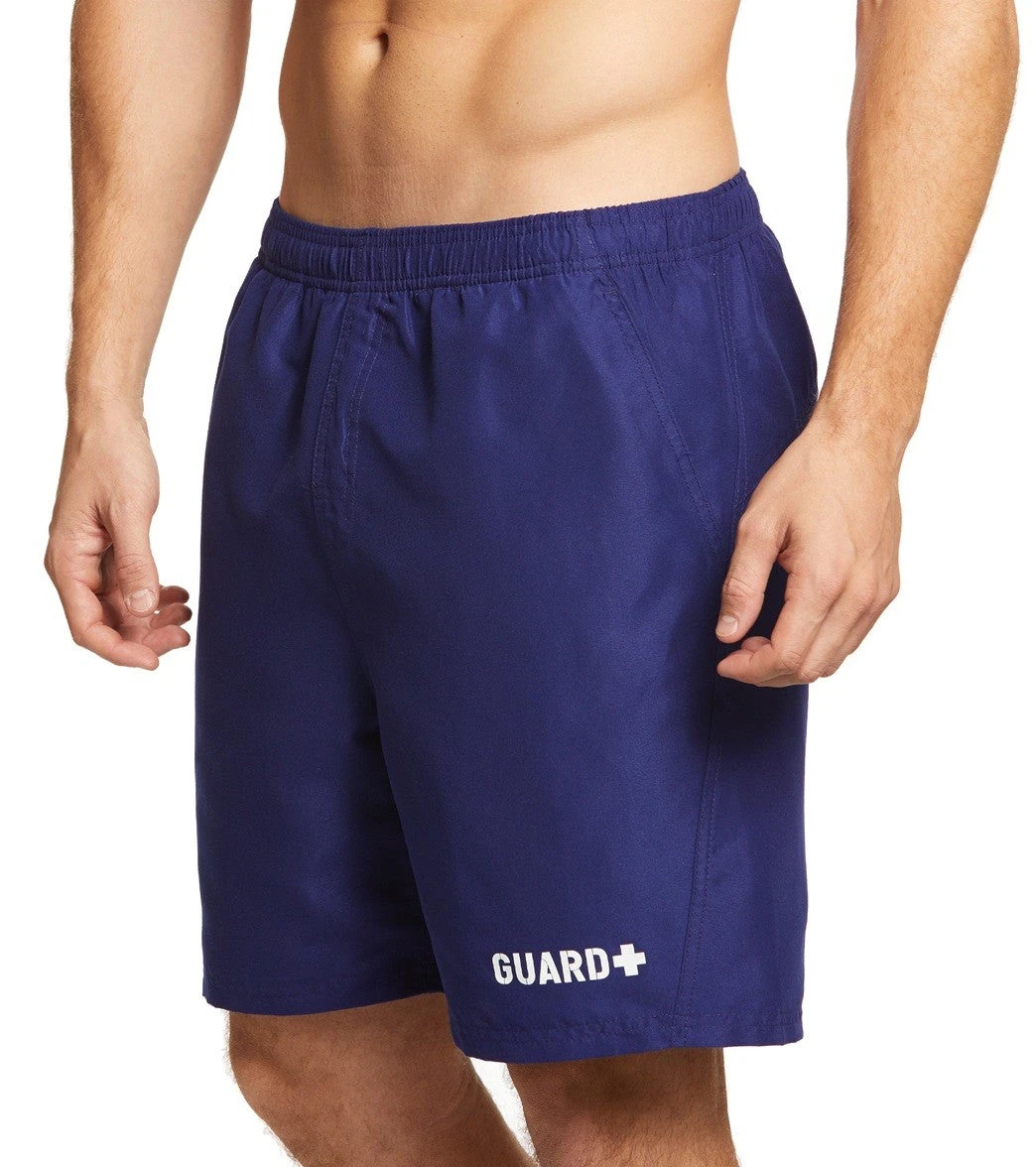 Guard Men's Solid Swim Trunk 3 Guard Men's Solid Swim Trunk