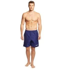 Guard Men's Solid Swim Trunk 9 Guard Men's Solid Swim Trunk -Swimming Equipment 5669687361704 navy 4a