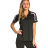 Women's Tech Polo -Swimming Equipment 5669693063336 blackirongreywhite 1a