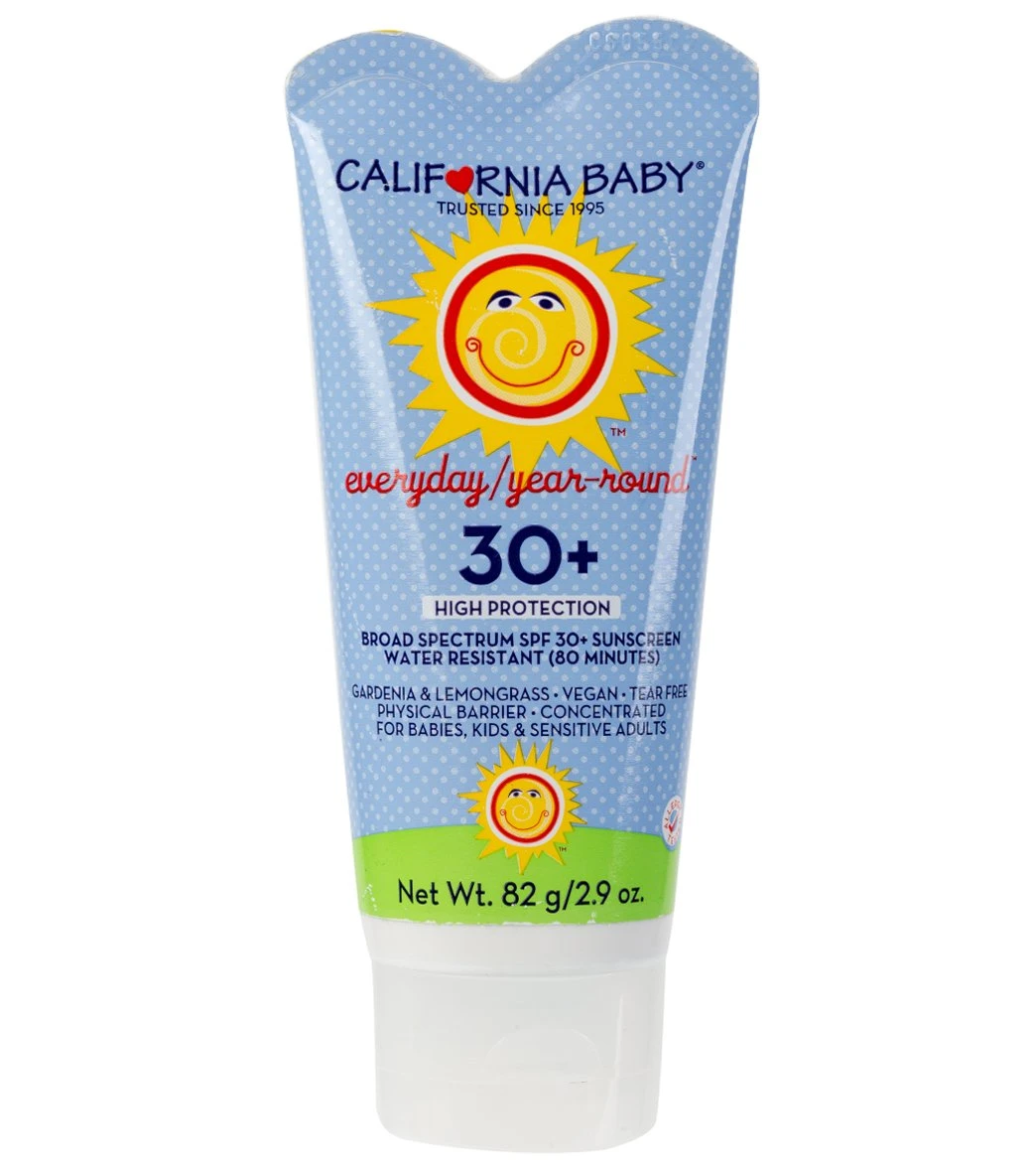 California Baby SPF 30+ Everyday/Year-Round Sunscreen 3 California Baby SPF 30+ Everyday/Year-Round Sunscreen