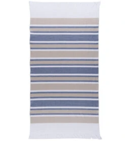 Dohler Nostalgic Beach Towel With Fringe 36" X 70"