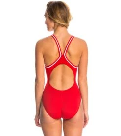 Lifeguard DBX Back One Piece Swimsuit -Swimming Equipment 5670079824040 guardred 3a