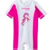 CRESSI Girls' Babaloo Rashguard Onesie (6mos-24mos) -Swimming Equipment 5670635405480 pink 1a