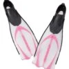 CRESSI Pluma Snorkeling Fin -Swimming Equipment 5671091830952 pink 1a