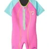 Speedo Girls' UPF 50+ Thermal Suit (2T-10) 1 Speedo Girls' UPF 50+ Thermal Suit (2T-10) -Swimming Equipment 5671167623336 berry 1a