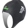 GreenGoma Rubber Swim Cap 1 GreenGoma Rubber Swim Cap -Swimming Equipment 5671506968744 black 1a