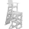 Tall Recycled Plastic Lifeguard Chair W/Side Step -Swimming Equipment 5672449999016 2t