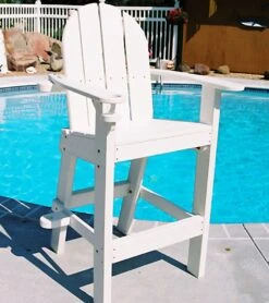 Recycled Plastic Lifeguard Chair -Swimming Equipment 5672451801256 5