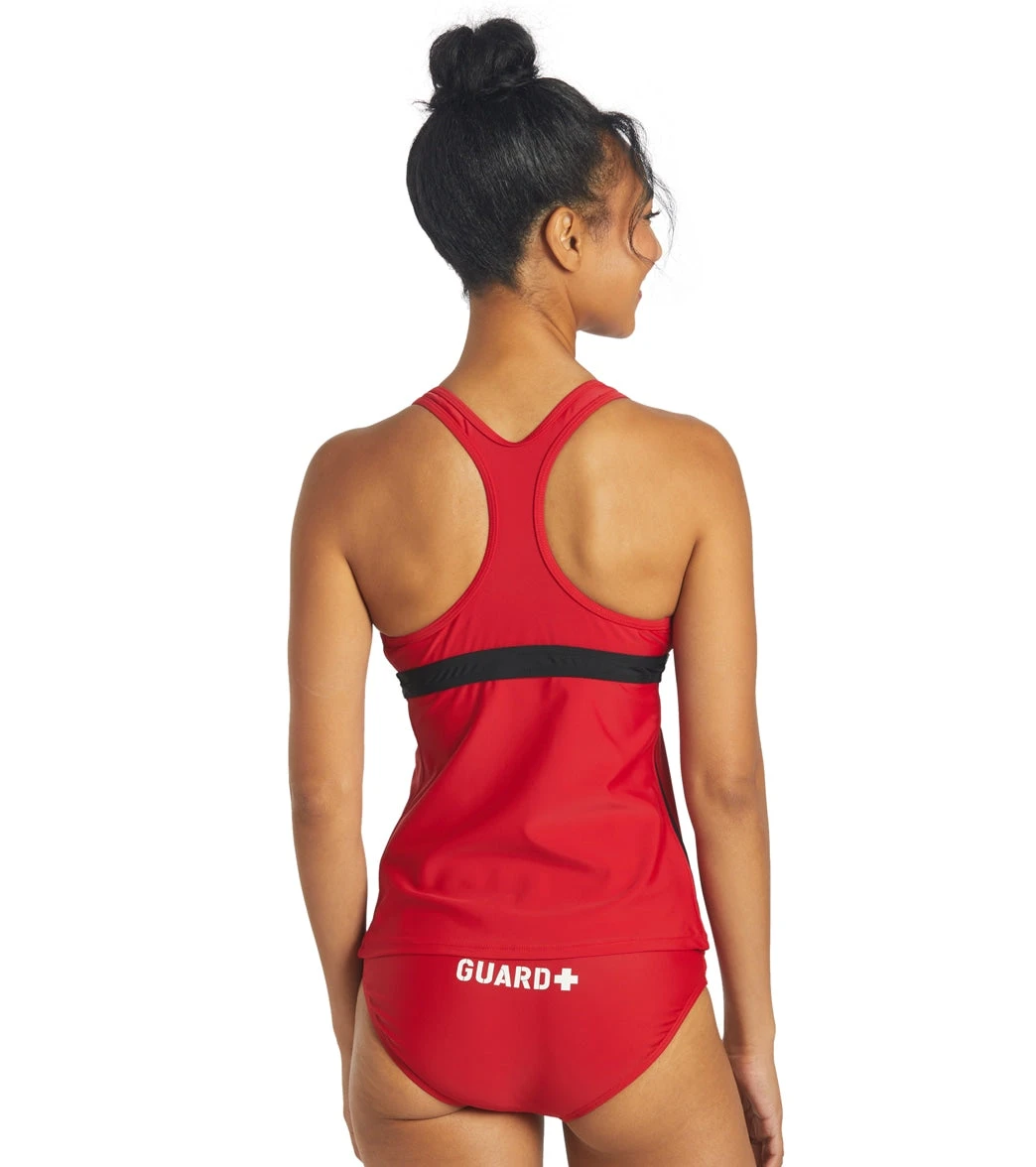 Guard Racerback Solid Tankini Top 5 Guard Racerback Solid Tankini Top - Image 3