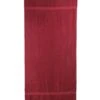 Terry Cotton Beach Towel 32" X 64" -Swimming Equipment 5672716927144 burgundy 1a