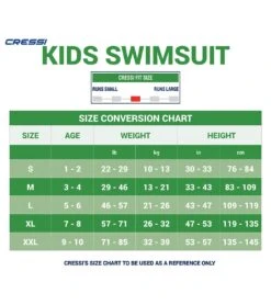 CRESSI Boys' Long Sleeve Spring Suit -Swimming Equipment 5677711753384 blackblue 3a