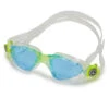 AQUASPHERE Kayenne Junior Blue Lens Swim Goggle -Swimming Equipment 5678063157416 translucentbrightgreen 1a