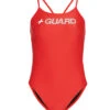 Nike Women's Lifeguard Cut Out Tank One Piece Swimsuit -Swimming Equipment 5678175289512 universityred 1a