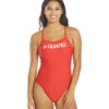 Nike Women's Lifeguard Racerback One Piece Swimsuit -Swimming Equipment 5678175977640 universityred 1a