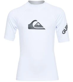Quiksilver All Time Short Sleeve Rash Guard (Big Kid)