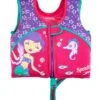 Speedo Girls' Learn To Swim Printed Neoprene Swim Vest (2yrs-6yrs) -Swimming Equipment 5686210396328 berrygrape 1a