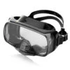 Imperial Scuba Mask (w/ Nose Purge) -Swimming Equipment 5688705253544 blacksilicone 1a