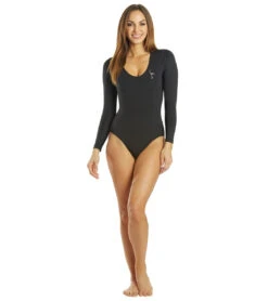 Harper Long Sleeve Surf Suit (C-Skin) -Swimming Equipment 6177624719528 black 4a