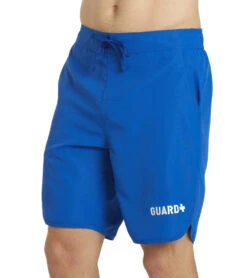 Guard Men's Hybrid Board Short 18 Guard Men's Hybrid Board Short -Swimming Equipment 6215355531432 marinerblue 8a
