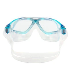 AQUASPHERE Vista Clear Lens Mask -Swimming Equipment 6215487979688 turquoisebluesilver 4a