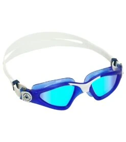 AQUASPHERE Kayenne Titanium Mirrored Lens Goggle -Swimming Equipment 6215489454248 bluemirroredlensdarkbluewhite 3a
