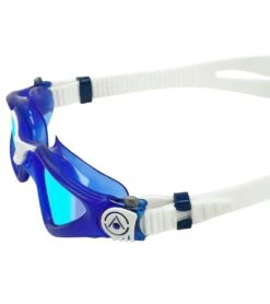 AQUASPHERE Kayenne Titanium Mirrored Lens Goggle -Swimming Equipment 6215489454248 bluemirroredlensdarkbluewhite 5a