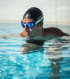 AQUASPHERE Kayenne Titanium Mirrored Lens Goggle -Swimming Equipment 6215489454248 bluemirroredlensdarkbluewhite 7a