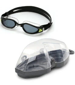 AQUASPHERE Kaiman Exo Smoke Lens Goggle -Swimming Equipment 6215491092648 blacktranslucent 5a