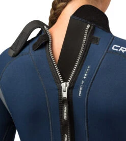 CRESSI Women's Fast 3mm Full Wetsuit -Swimming Equipment 6229755887784 bluegrey 3a